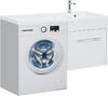 Тумба с раковиной Aquanet Августа 120 R белый
