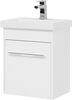 Тумба с раковиной Aquanet Августа 50 (Moduo Slim) белый