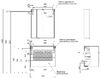 Тумба с раковиной Aquanet Августа 80 белый (ручка хром)