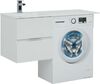 Тумба с раковиной Aquanet Алвита 120 L белый