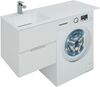 Тумба с раковиной Aquanet Алвита 120 L белый