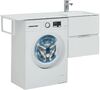 Тумба с раковиной Aquanet Алвита 120 R белый
