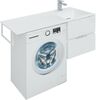 Тумба с раковиной Aquanet Алвита 120 R белый
