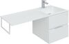 Тумба с раковиной Aquanet Алвита 120 R белый