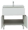 Тумба с раковиной Aquanet Алвита New 80 1 ящик, 2 дверцы, белый матовый