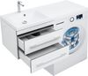 Тумба с раковиной Aquanet Верона 120 L белый (подвесная, 2 ящика)