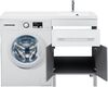 Тумба с раковиной Aquanet Верона 120 R белый (напольная, 1 ящик, 2 дверцы)