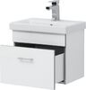Тумба с раковиной Aquanet Верона 50 (Moduo Slim) белый