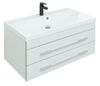 Тумба с раковиной Aquanet Верона 90 New белый матовый