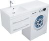 Тумба с раковиной Aquanet Нота 120 L белый