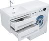 Тумба с раковиной Aquanet Нота 120 L белый