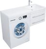 Тумба с раковиной Aquanet Нота 120 R белый