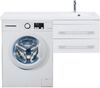 Тумба с раковиной Aquanet Нота 120 R белый