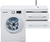 Тумба с раковиной Aquanet Нота 120 R белый