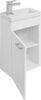 Тумба с раковиной Aquanet Нота 40 L (Moduo) белый