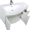 Тумба с раковиной Aquanet Опера 115 L белый (2 дверцы 2 ящика)