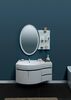 Тумба с раковиной Aquanet Опера 115 L белый (2 дверцы 2 ящика)