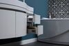Тумба с раковиной Aquanet Опера 115 L белый (2 дверцы 2 ящика)