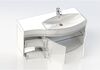Тумба с раковиной Aquanet Опера 115 R белый (2 дверцы 2 ящика)