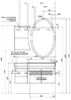 Тумба с раковиной Aquanet Опера 115 R белый (2 дверцы 2 ящика)