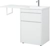Тумба с раковиной Aquanet Токио 120 R белый (напольная, 1 ящик)