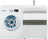 Тумба с раковиной Aquanet Токио 130 R белый (напольная, 1 ящик)