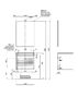 Комплект мебели для ванной Aquanet Lino 60 Дуб Веллингтон