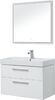 Комплект мебели для ванной Aquanet Nova 90 белый (2 ящика)
