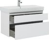 Комплект мебели для ванной Aquanet Nova Lite 100 белый (2 ящика)