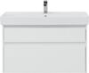 Комплект мебели для ванной Aquanet Nova Lite 100 белый (2 ящика)