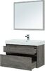 Комплект мебели для ванной Aquanet Nova Lite 100 дуб рошелье (2 ящика)