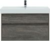 Комплект мебели для ванной Aquanet Nova Lite 100 дуб рошелье (2 ящика)