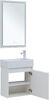 Комплект мебели для ванной Aquanet Nova Lite 50 белый глянец (с дверецей)