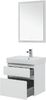 Комплект мебели для ванной Aquanet Nova Lite 60 белый (2 ящика)