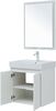 Комплект мебели для ванной Aquanet Nova Lite 60 белый глянец (2 дверцы)