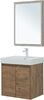 Комплект мебели для ванной Aquanet Nova Lite 60 дуб рустикальный (2 дверцы)