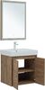 Комплект мебели для ванной Aquanet Nova Lite 60 дуб рустикальный (2 дверцы)