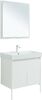 Комплект мебели для ванной Aquanet Nova Lite 75 белый глянец (2 дверцы)