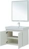 Комплект мебели для ванной Aquanet Nova Lite 75 белый глянец (2 дверцы)