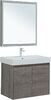Комплект мебели для ванной Aquanet Nova Lite 75 дуб рошелье (2 дверцы)