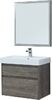 Комплект мебели для ванной Aquanet Nova Lite 75 дуб рошелье (2 ящика)