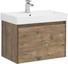 Комплект мебели для ванной Aquanet Nova Lite 75 дуб рустикальный (1 ящик)