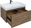 Комплект мебели для ванной Aquanet Nova Lite 90 дуб рустикальный (1 ящик)