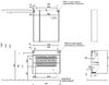 Комплект мебели для ванной Aquanet Августа 80 белый (ручка хром)