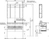 Комплект мебели для ванной Aquanet Алвита New 100 2 ящика, серый