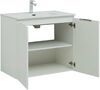 Комплект мебели для ванной Aquanet Алвита New 80 2 дверцы, белый матовый
