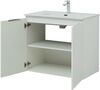 Комплект мебели для ванной Aquanet Алвита New 80 2 дверцы, белый матовый