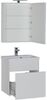 Комплект мебели для ванной Aquanet Латина 60 белый (1 ящик)