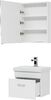 Комплект мебели для ванной Aquanet Нота 50 (Moduo Slim) белый