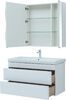 Комплект мебели для ванной Aquanet София 105 белый глянец (2 ящика)